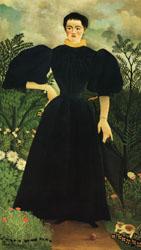 Henri Rousseau Portrait of a Woman oil painting image